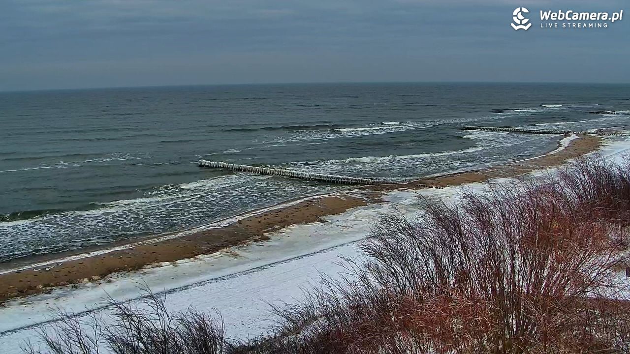 DZIWNÓW  - widok na plażę - 30 styczeń 2026, 14:51