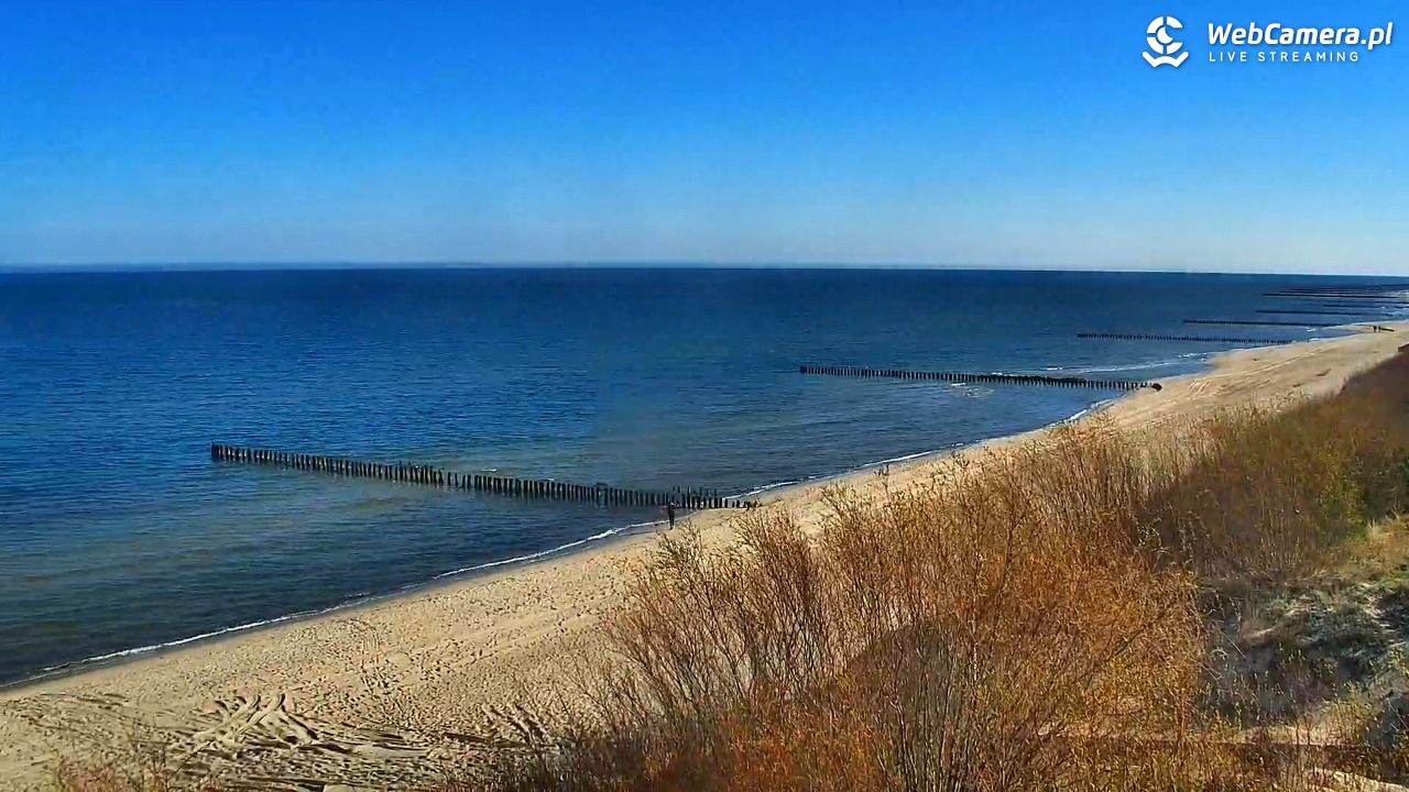 DZIWNÓW  - widok na plażę - 17 kwiecień 2026, 09:47