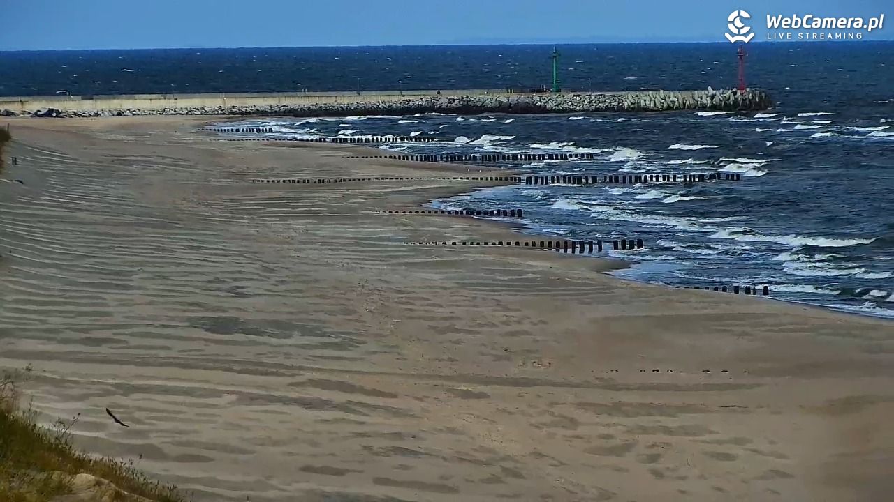 DZIWNÓW  - widok na plażę - 13 maj 2026, 08:34