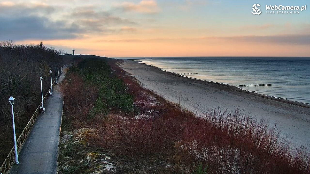 DZIWNÓW  - widok na plażę - 15 grudzień 2025, 15:03