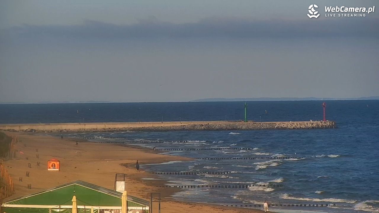 DZIWNÓW  - widok na plażę - 10 lipiec 2026, 07:39