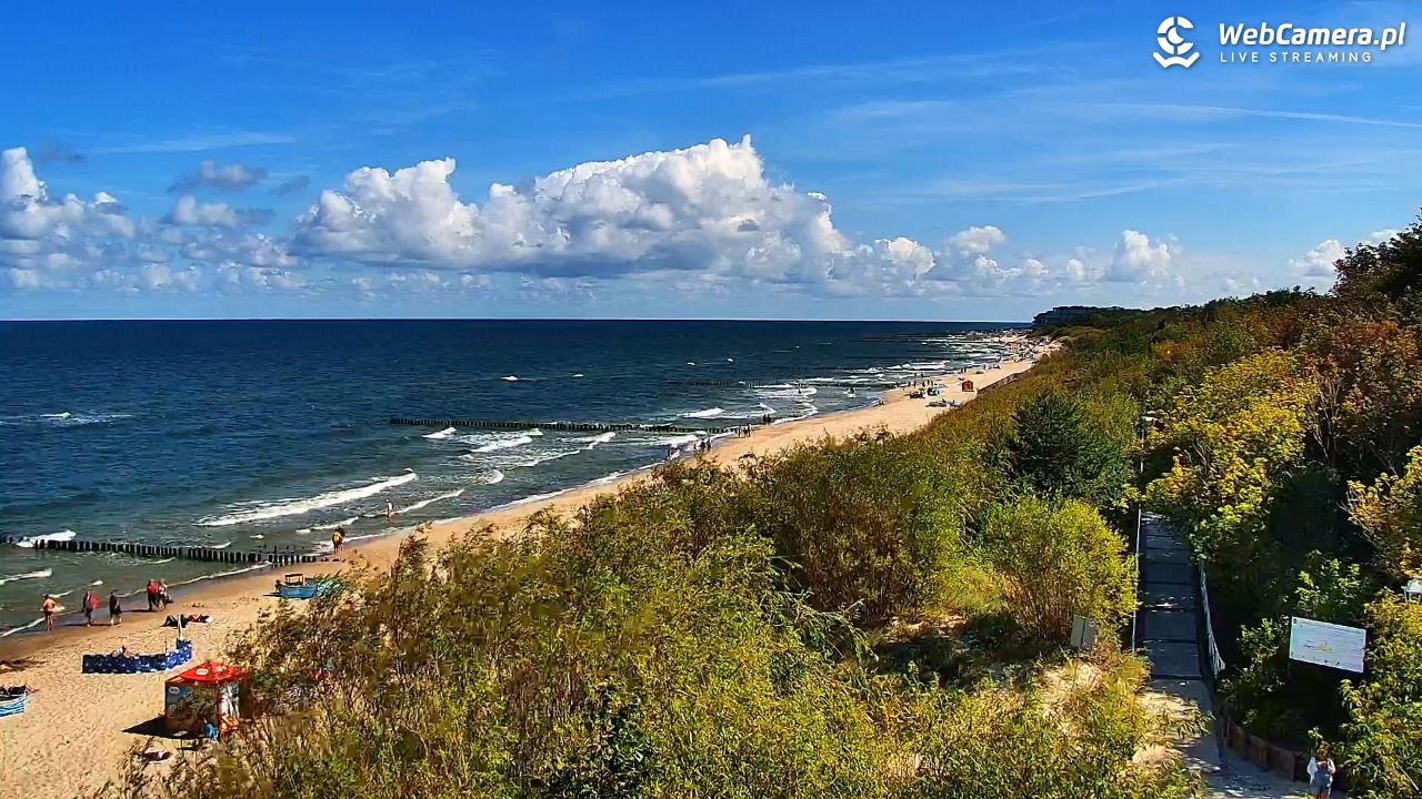 DZIWNÓW  - widok na plażę - 08 sierpień 2026, 11:19