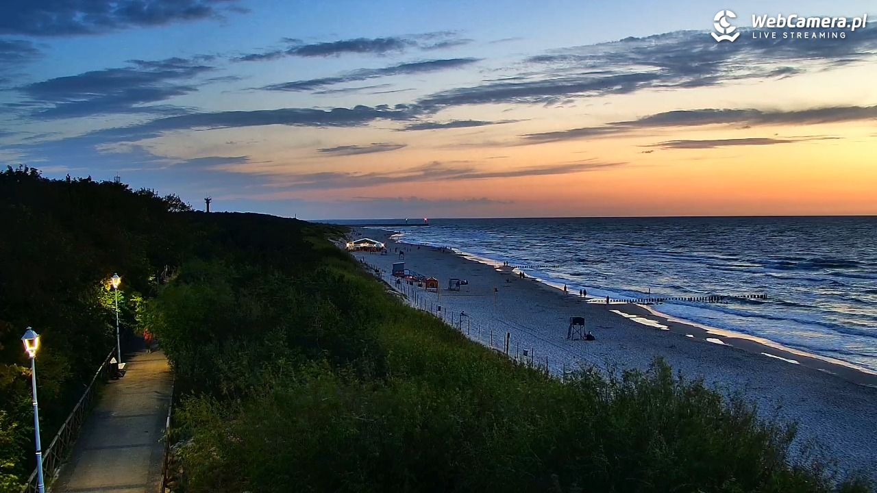 DZIWNÓW  - widok na plażę - 06 sierpień 2026, 21:17