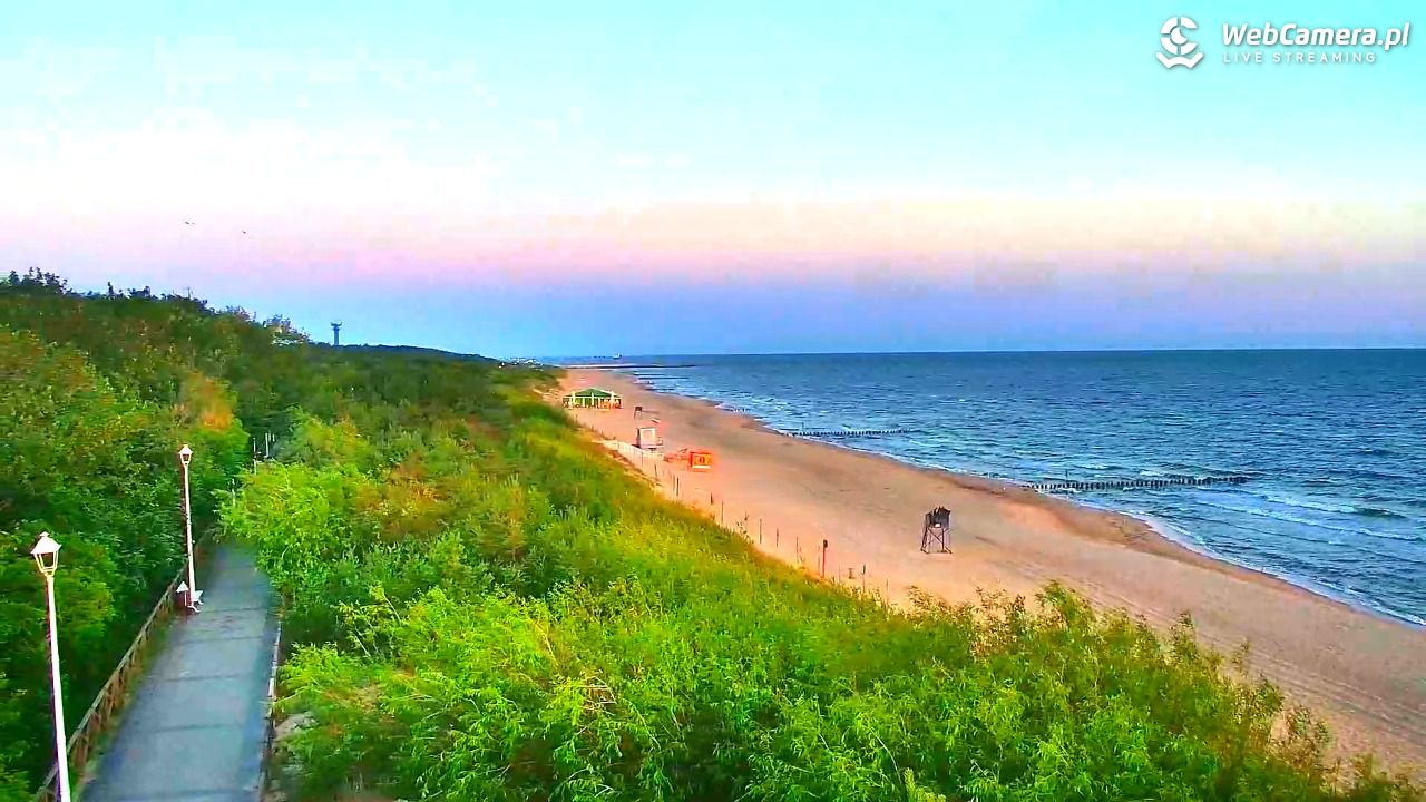 DZIWNÓW  - widok na plażę - 26 czerwiec 2026, 04:31