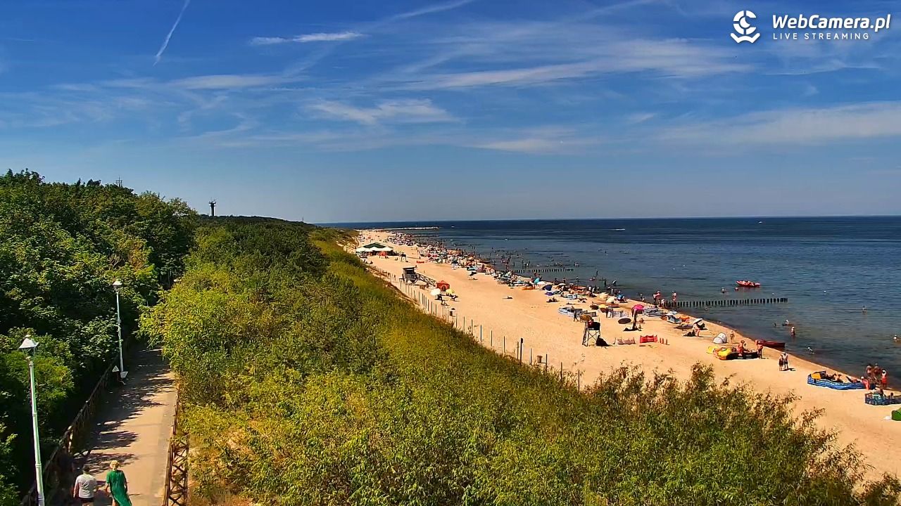 DZIWNÓW  - widok na plażę - 27 czerwiec 2026, 11:44