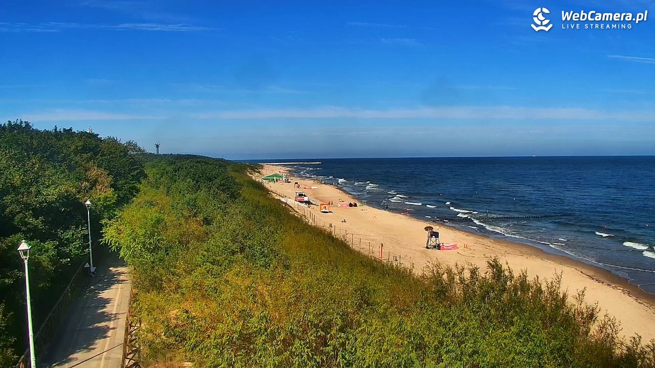 DZIWNÓW  - widok na plażę - 10 lipiec 2026, 09:08