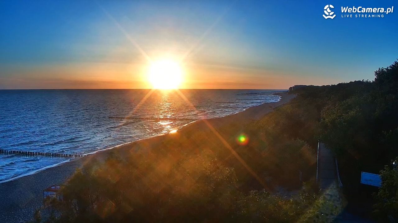 DZIWNÓW  - widok na plażę - 26 czerwiec 2026, 04:49