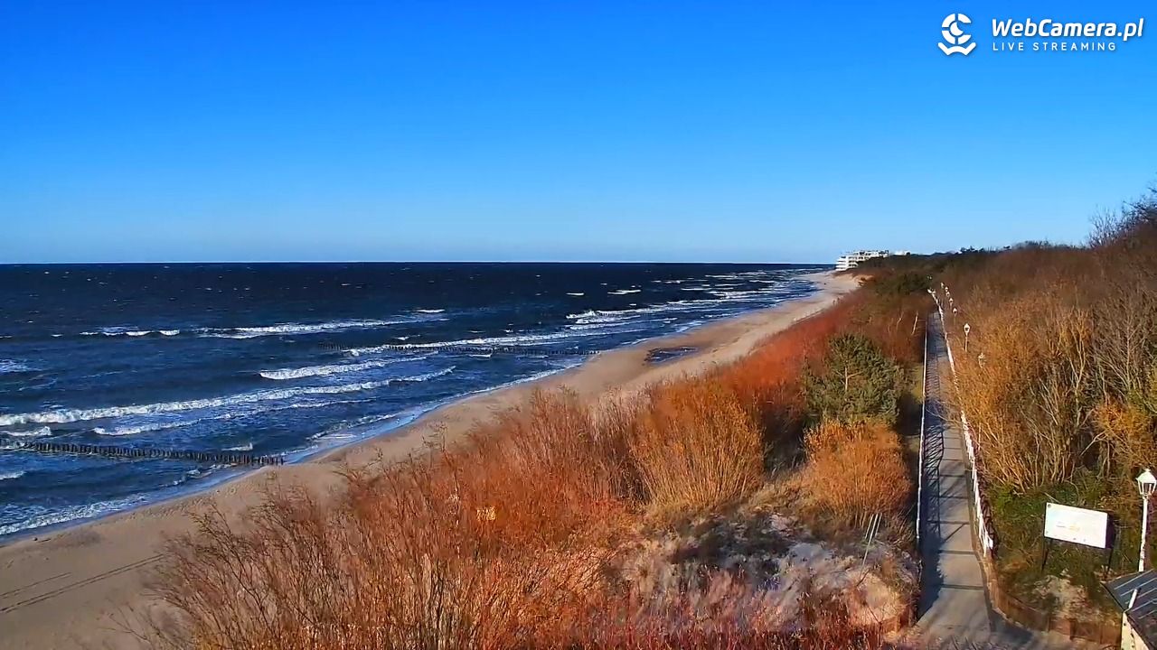 DZIWNÓW  - widok na plażę - 09 kwiecień 2026, 18:21