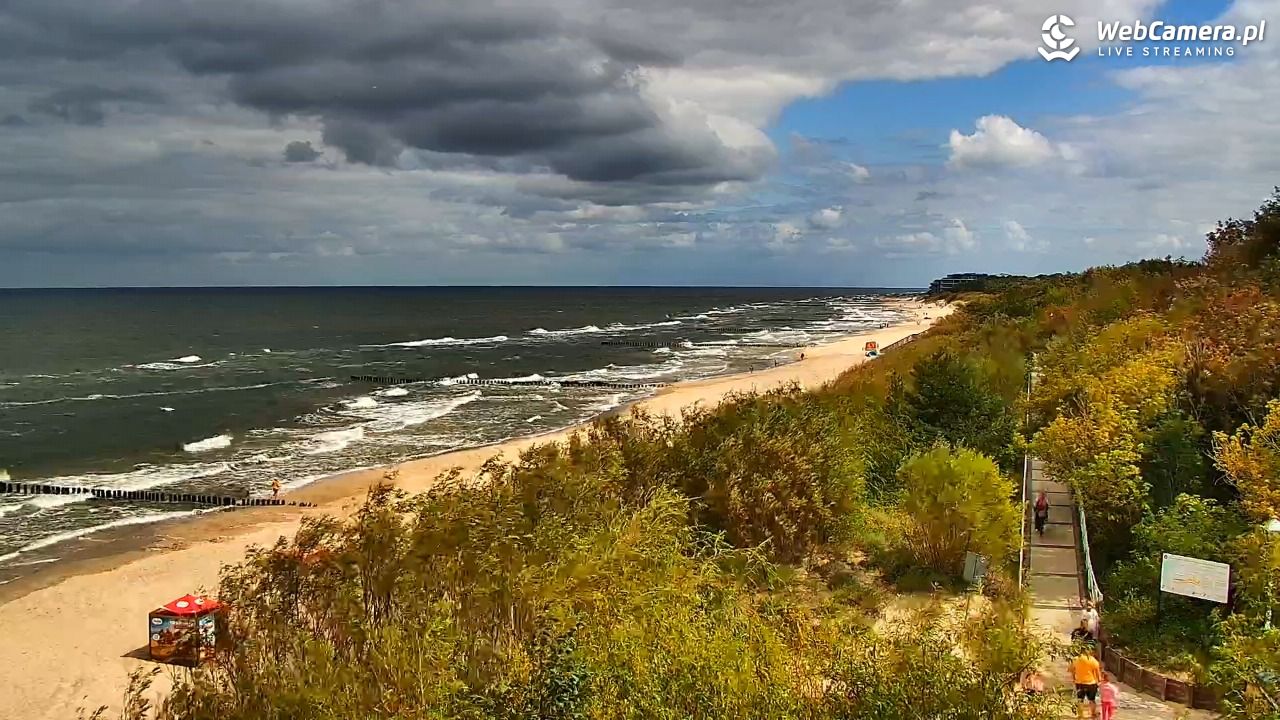 DZIWNÓW  - widok na plażę - 07 sierpień 2026, 12:16