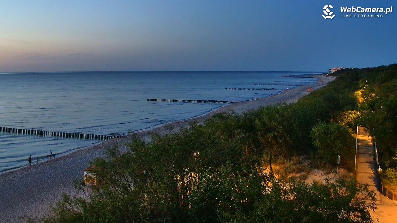 DZIWNÓW  - widok na plażę - 26 czerwiec 2026, 22:32