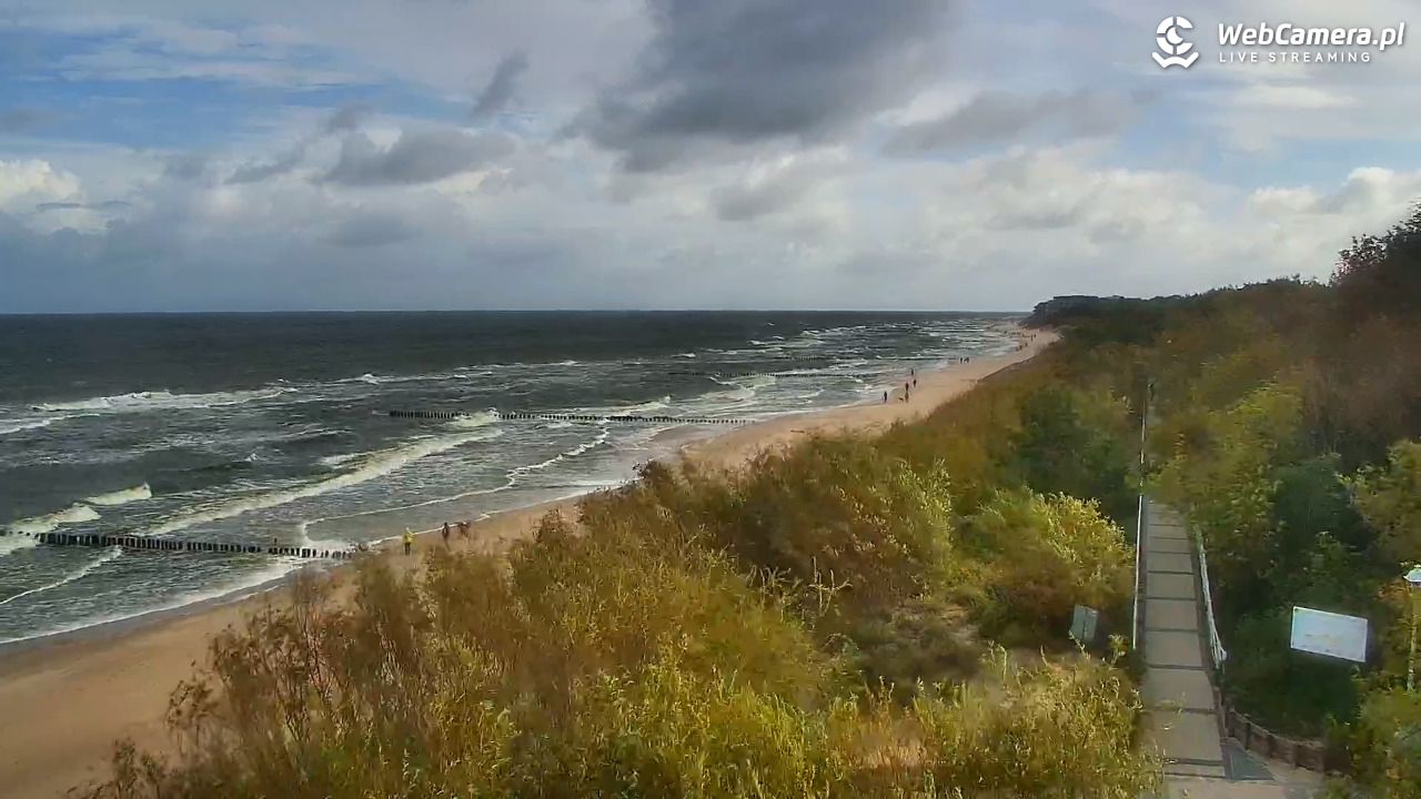DZIWNÓW  - widok na plażę - 05 wresień 2026, 10:16