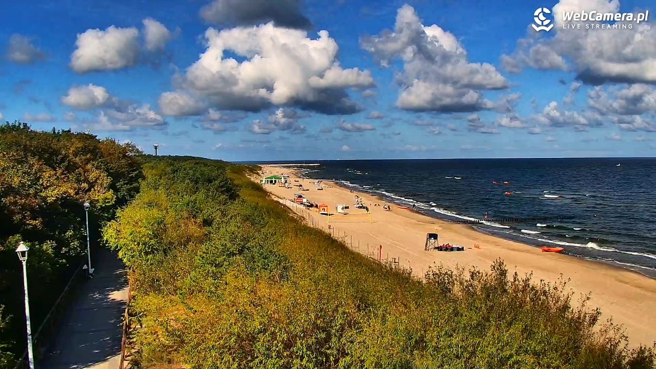 DZIWNÓW  - widok na plażę - 08 sierpień 2026, 09:29