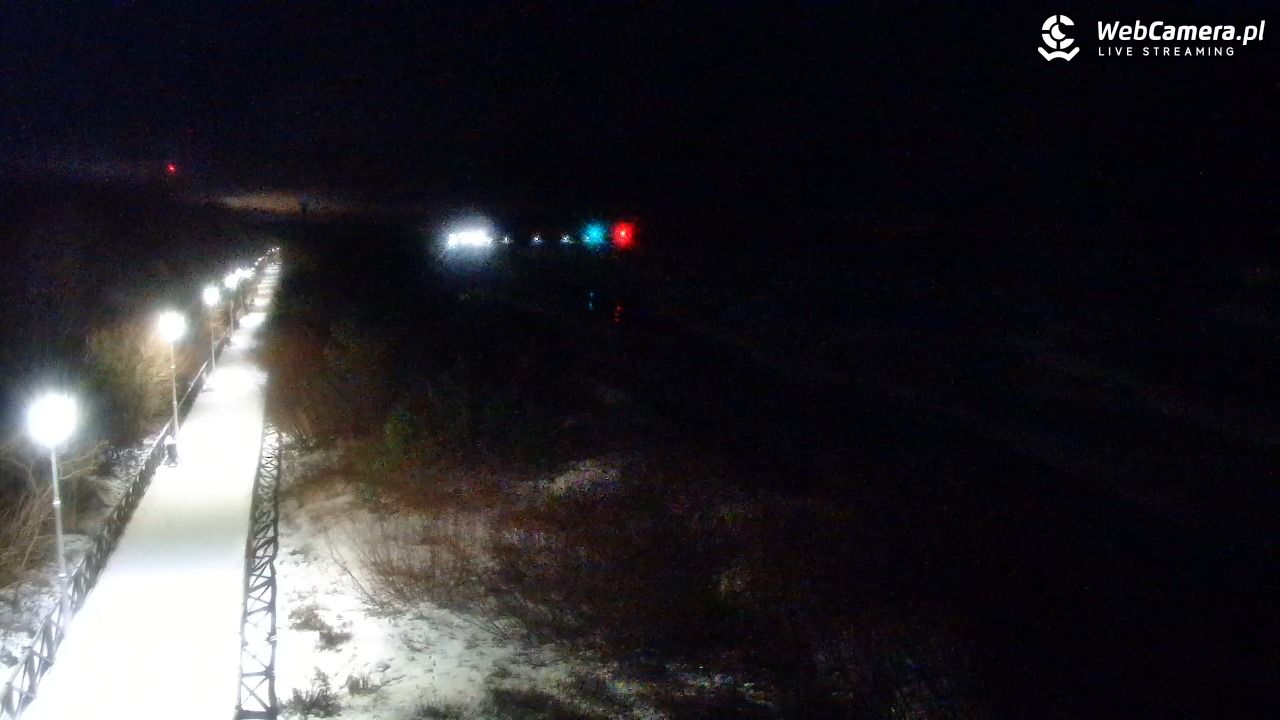 DZIWNÓW  - widok na plażę - 10 styczeń 2026, 17:44