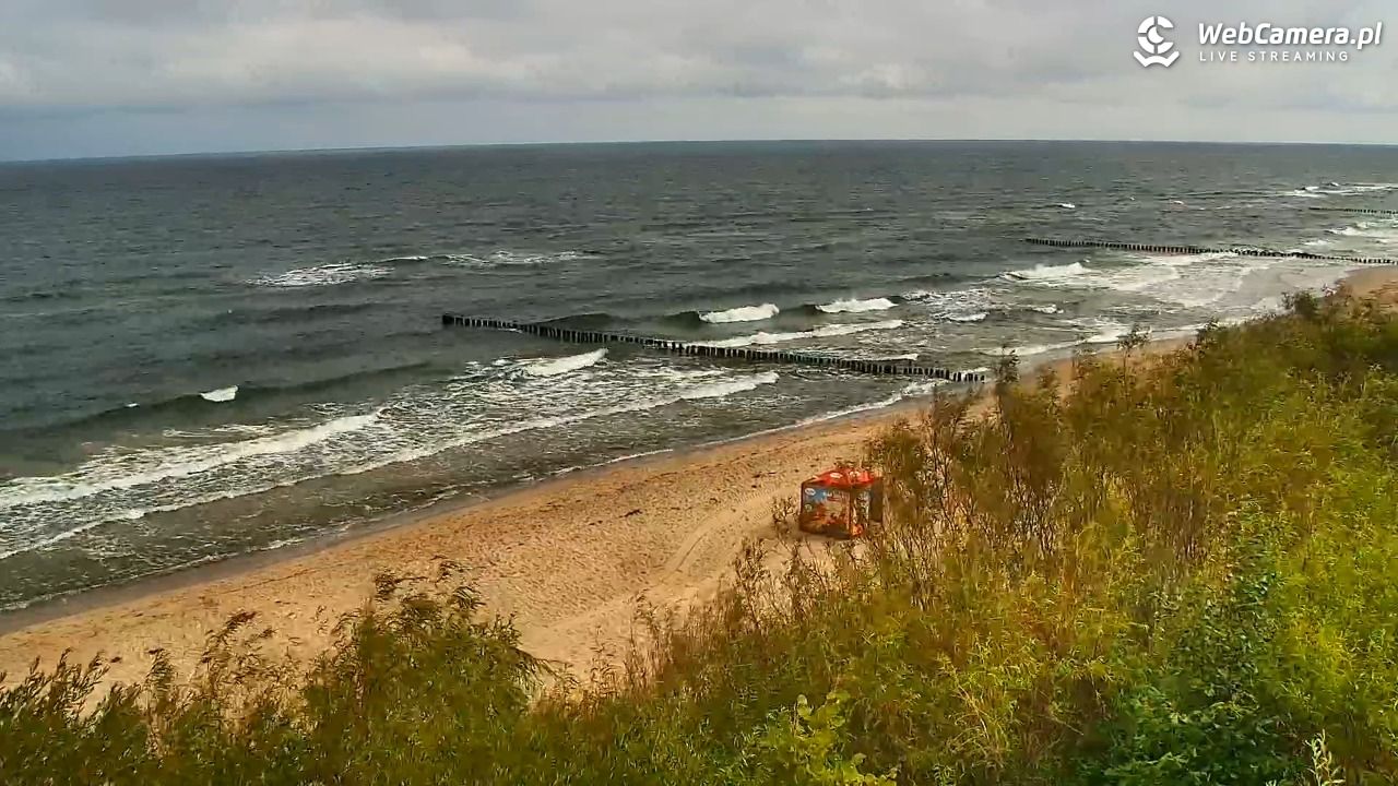 DZIWNÓW  - widok na plażę - 24 lipiec 2026, 09:53