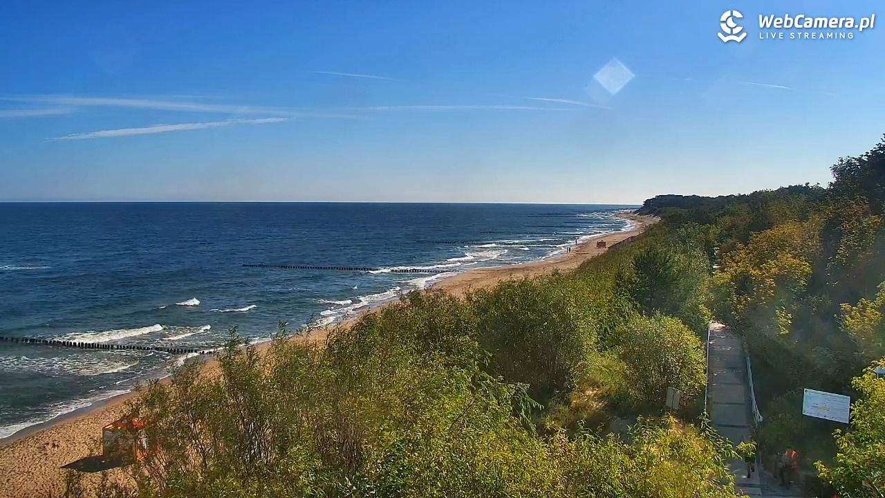 DZIWNÓW  - widok na plażę - 10 lipiec 2026, 09:03