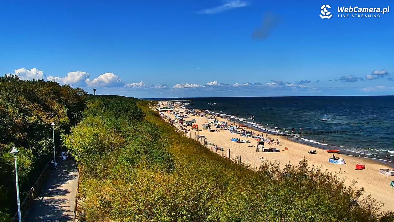 DZIWNÓW  - widok na plażę - 08 sierpień 2026, 11:44