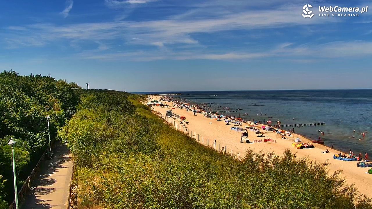 DZIWNÓW  - widok na plażę - 27 czerwiec 2026, 11:54