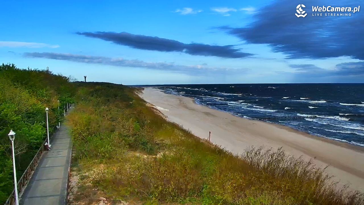 DZIWNÓW  - widok na plażę - 12 maj 2026, 07:49