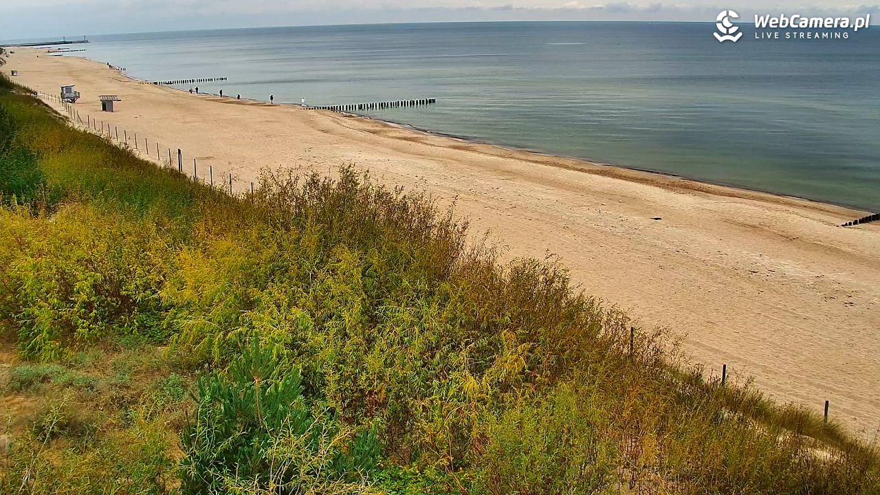 DZIWNÓW  - widok na plażę - 14 wresień 2025, 11:58
