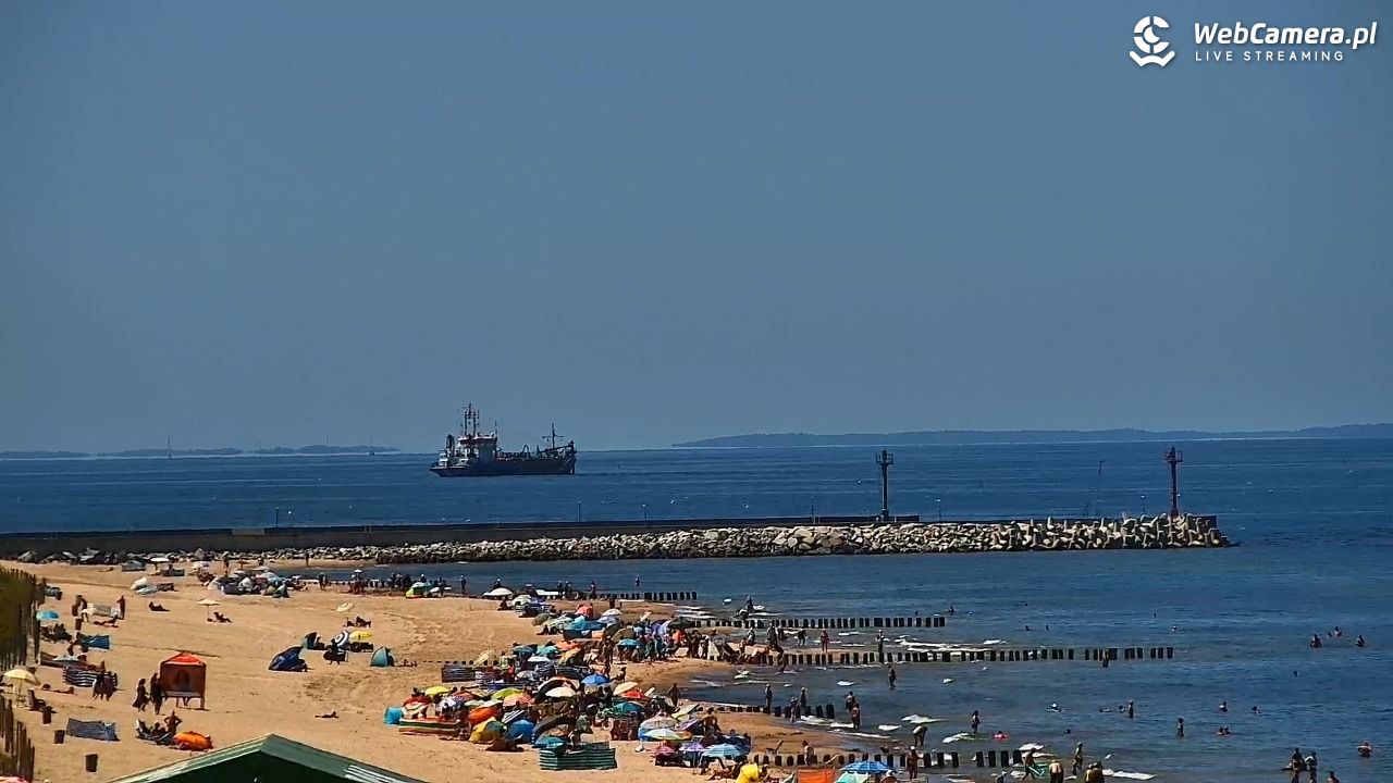 DZIWNÓW  - widok na plażę - 26 czerwiec 2026, 13:08