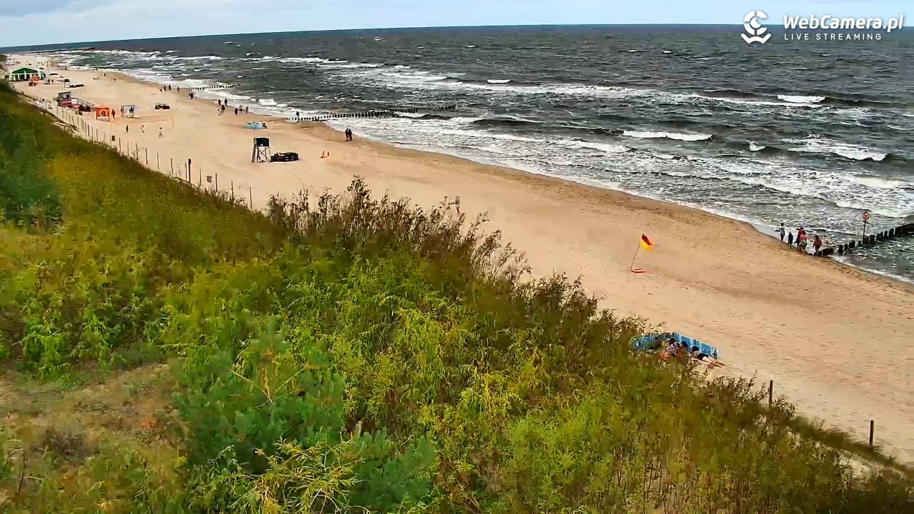 DZIWNÓW  - widok na plażę - 07 sierpień 2026, 11:13
