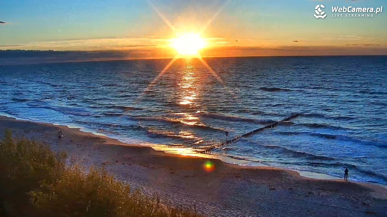 DZIWNÓW  - widok na plażę - 23 lipiec 2026, 20:57