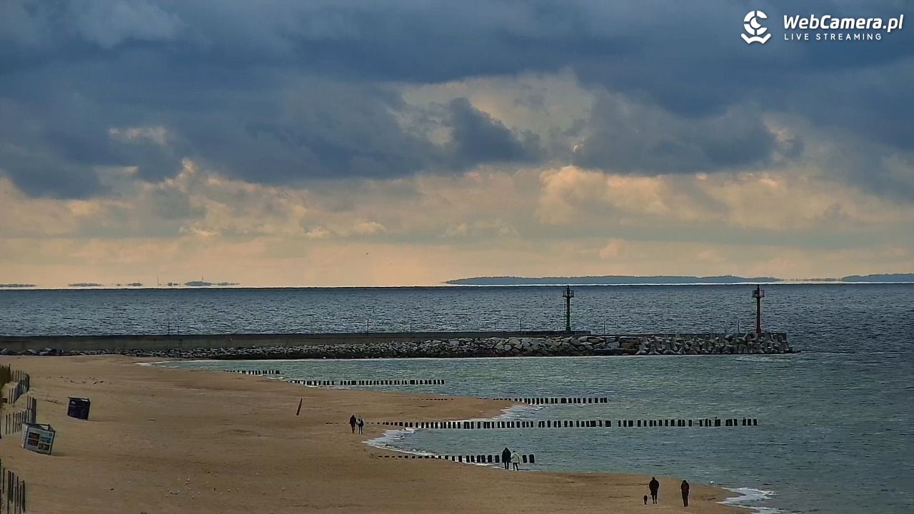 DZIWNÓW  - widok na plażę - 14 wresień 2025, 15:51