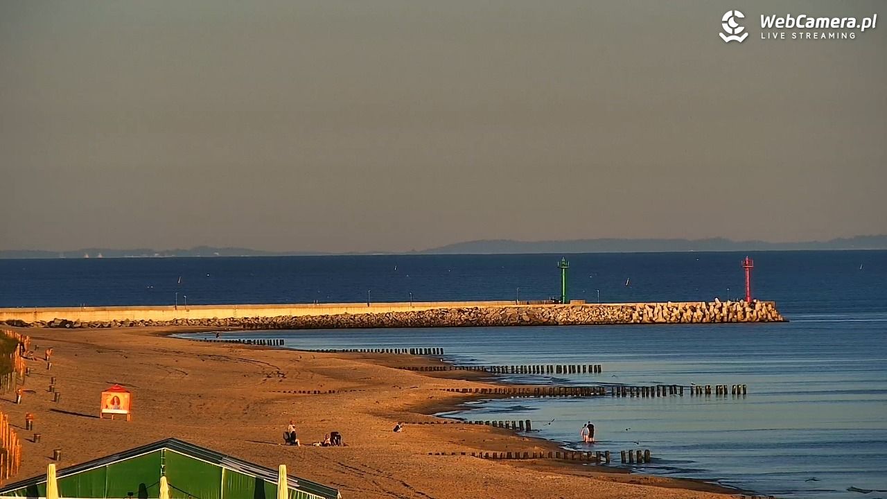 DZIWNÓW  - widok na plażę - 27 czerwiec 2026, 05:41