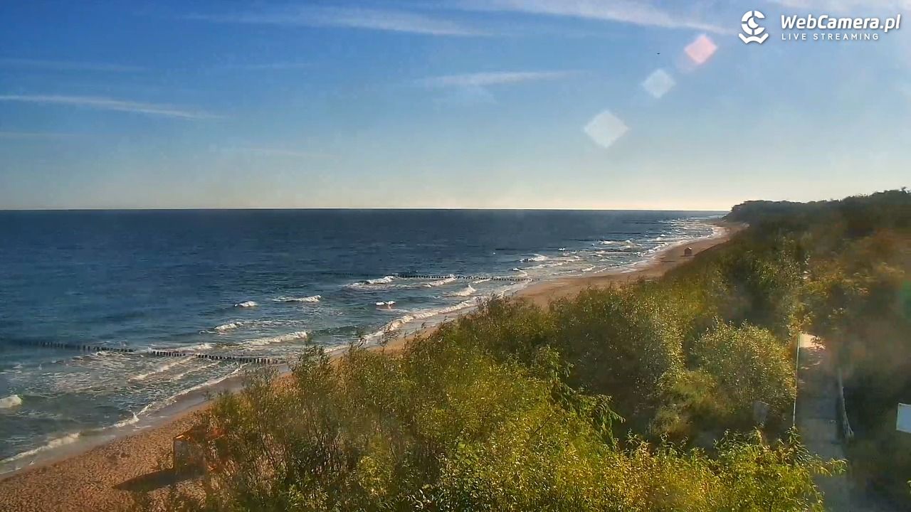 DZIWNÓW  - widok na plażę - 10 lipiec 2026, 07:47