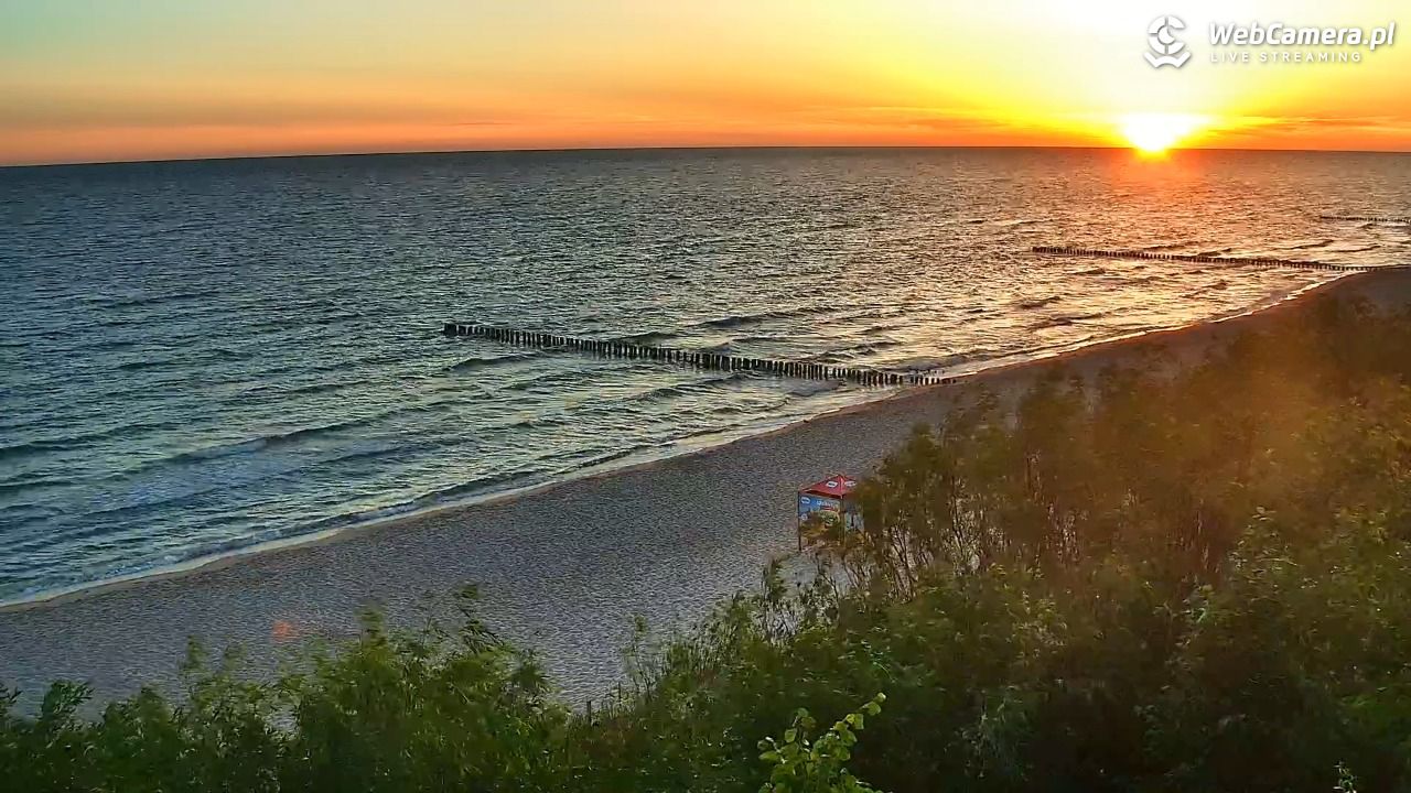 DZIWNÓW  - widok na plażę - 26 czerwiec 2026, 04:33