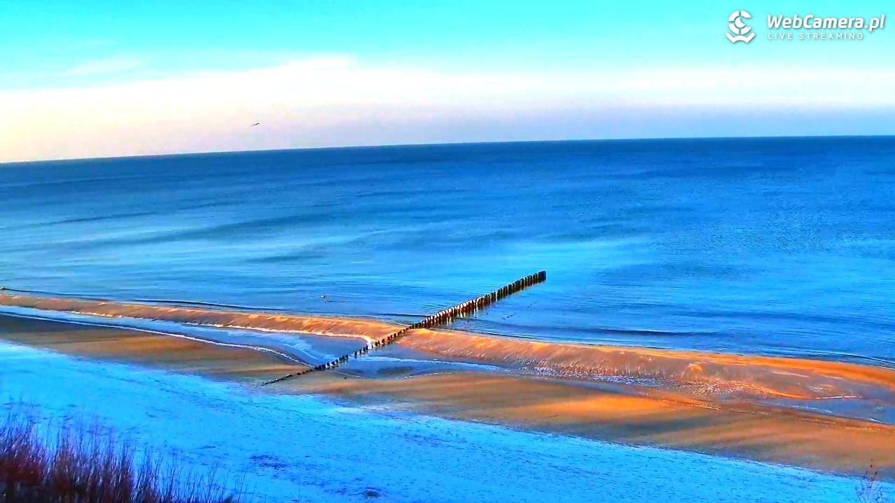 DZIWNÓW  - widok na plażę - 07 styczeń 2026, 13:55