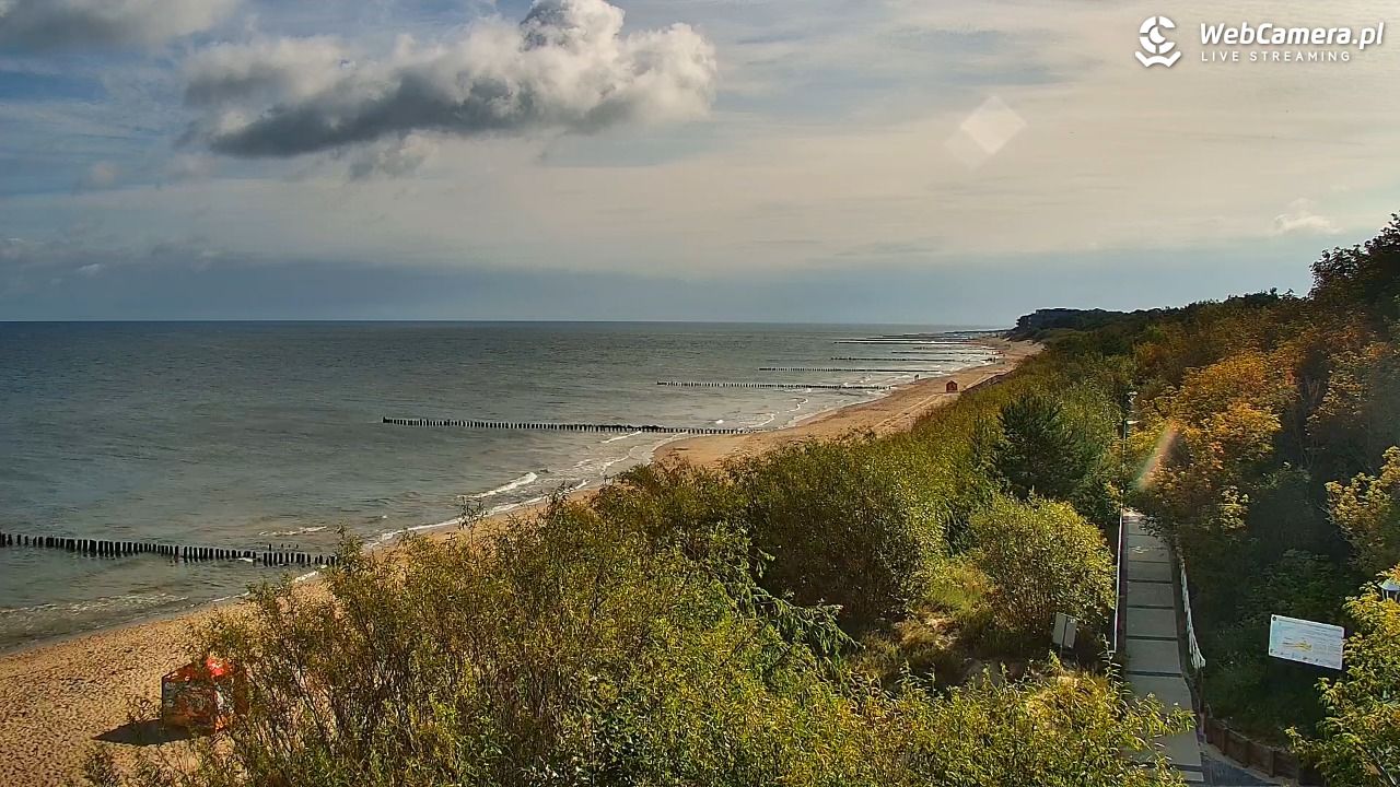 DZIWNÓW  - widok na plażę - 25 lipiec 2026, 09:12