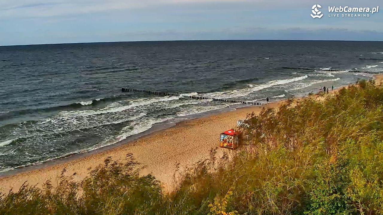 DZIWNÓW  - widok na plażę - 18 sierpień 2026, 17:09