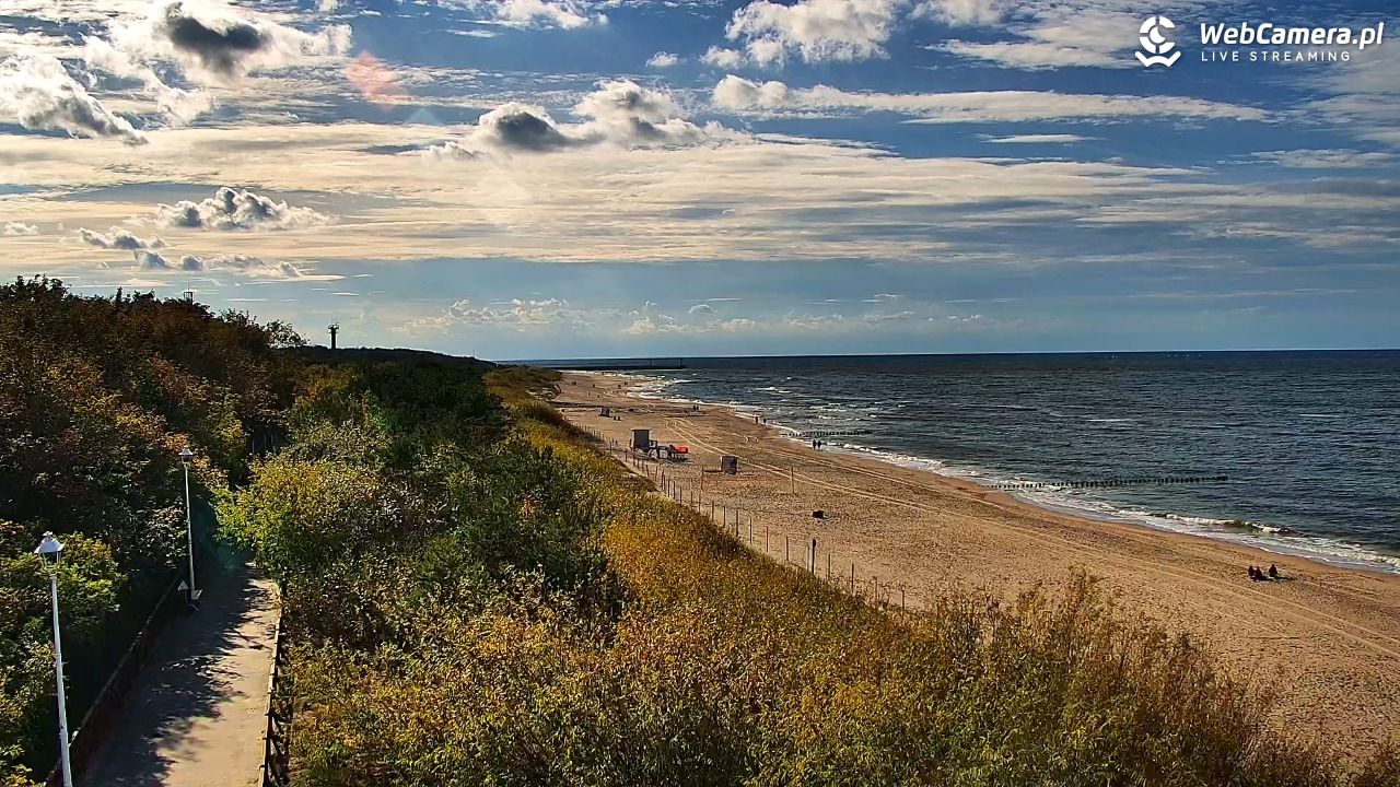 DZIWNÓW  - widok na plażę - 17 wresień 2026, 16:02