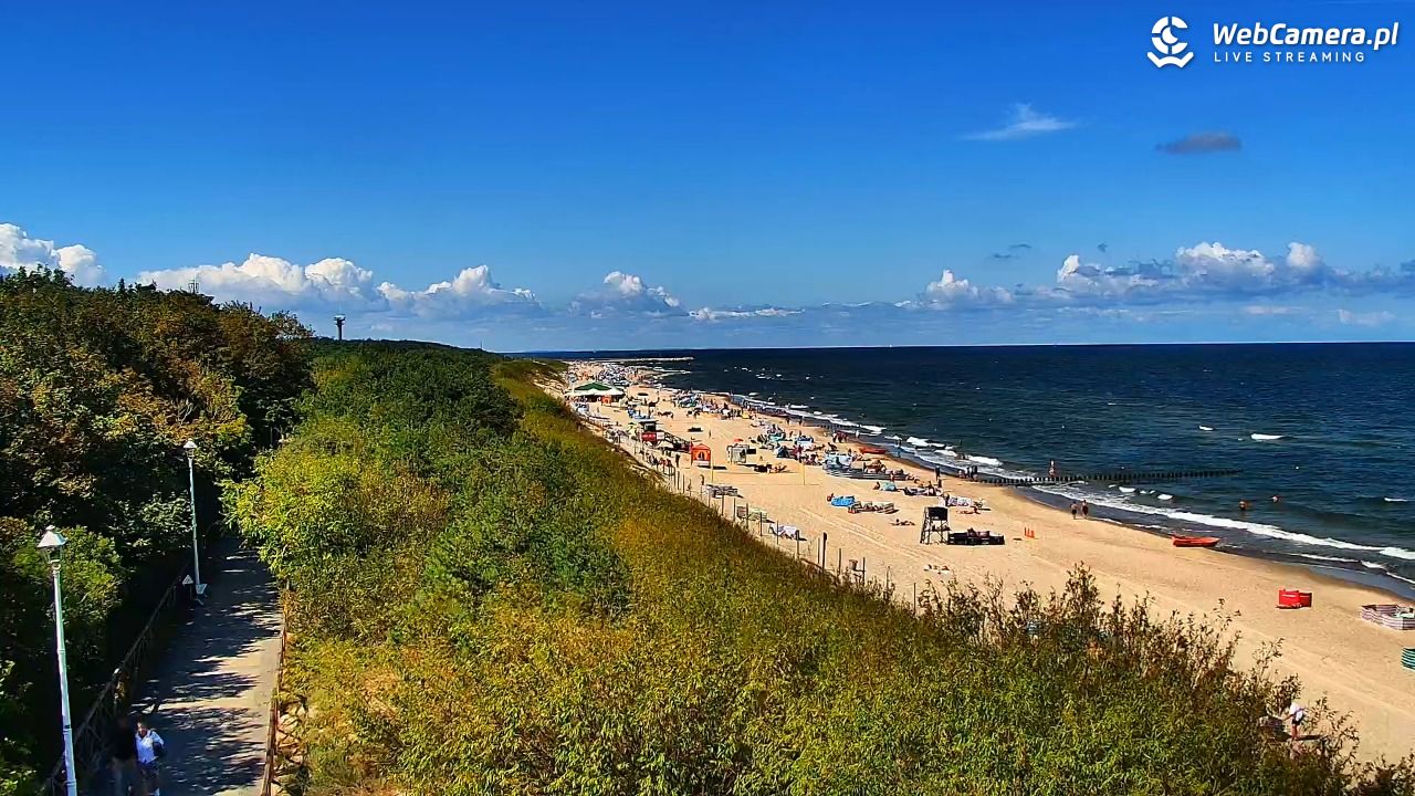 DZIWNÓW  - widok na plażę - 08 sierpień 2026, 11:24