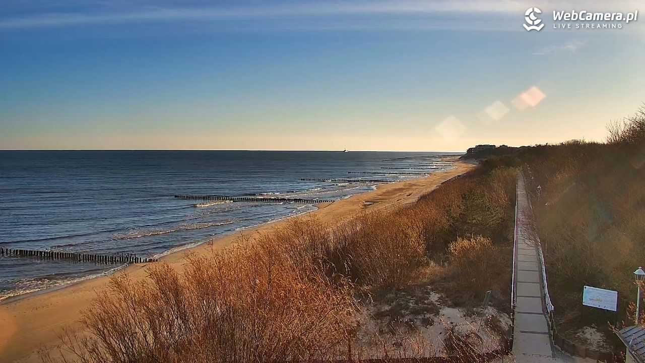 DZIWNÓW  - widok na plażę - 10 kwiecień 2026, 07:47