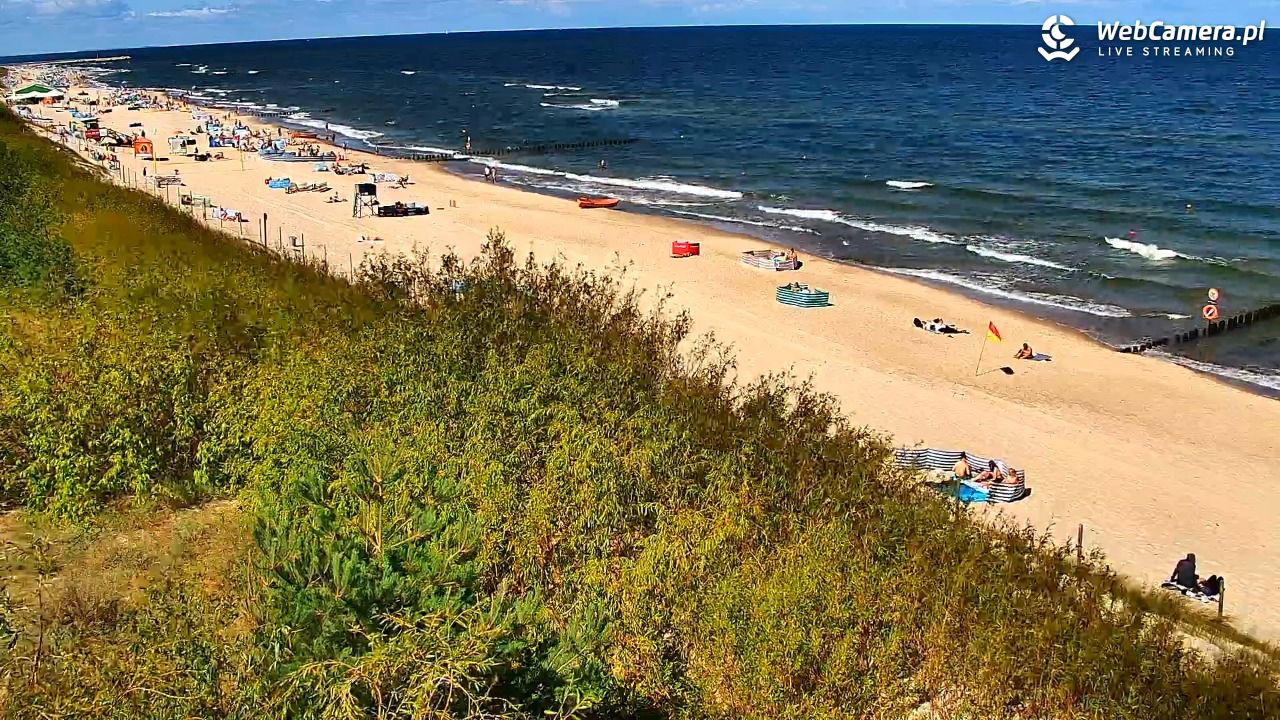 DZIWNÓW  - widok na plażę - 08 sierpień 2026, 11:18