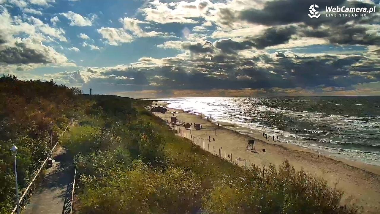 DZIWNÓW  - widok na plażę - 22 sierpień 2026, 17:56