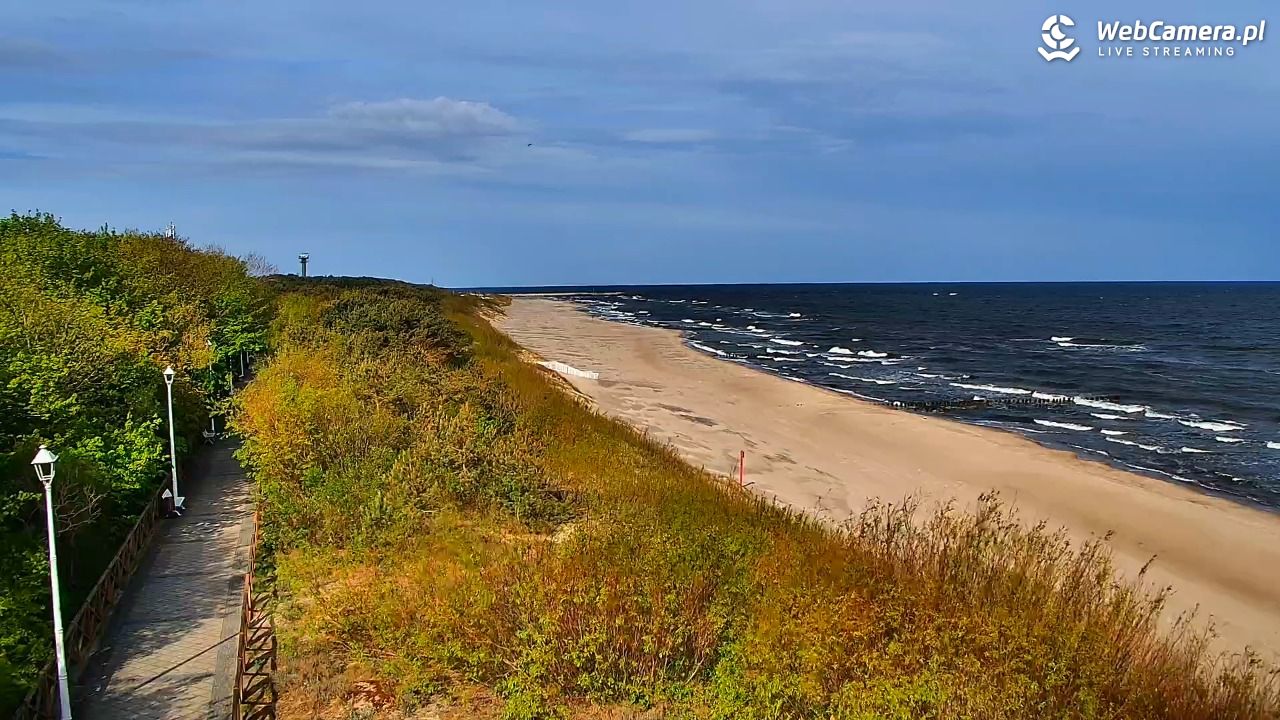 DZIWNÓW  - widok na plażę - 13 maj 2026, 08:20