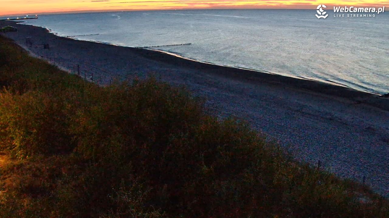 DZIWNÓW  - widok na plażę - 31 sierpień 2025, 21:00
