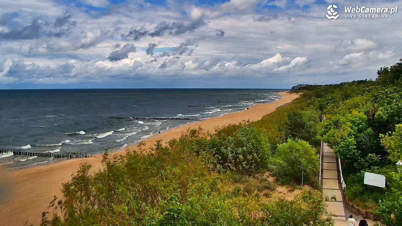 DZIWNÓW  - widok na plażę - 13 czerwiec 2026, 12:58