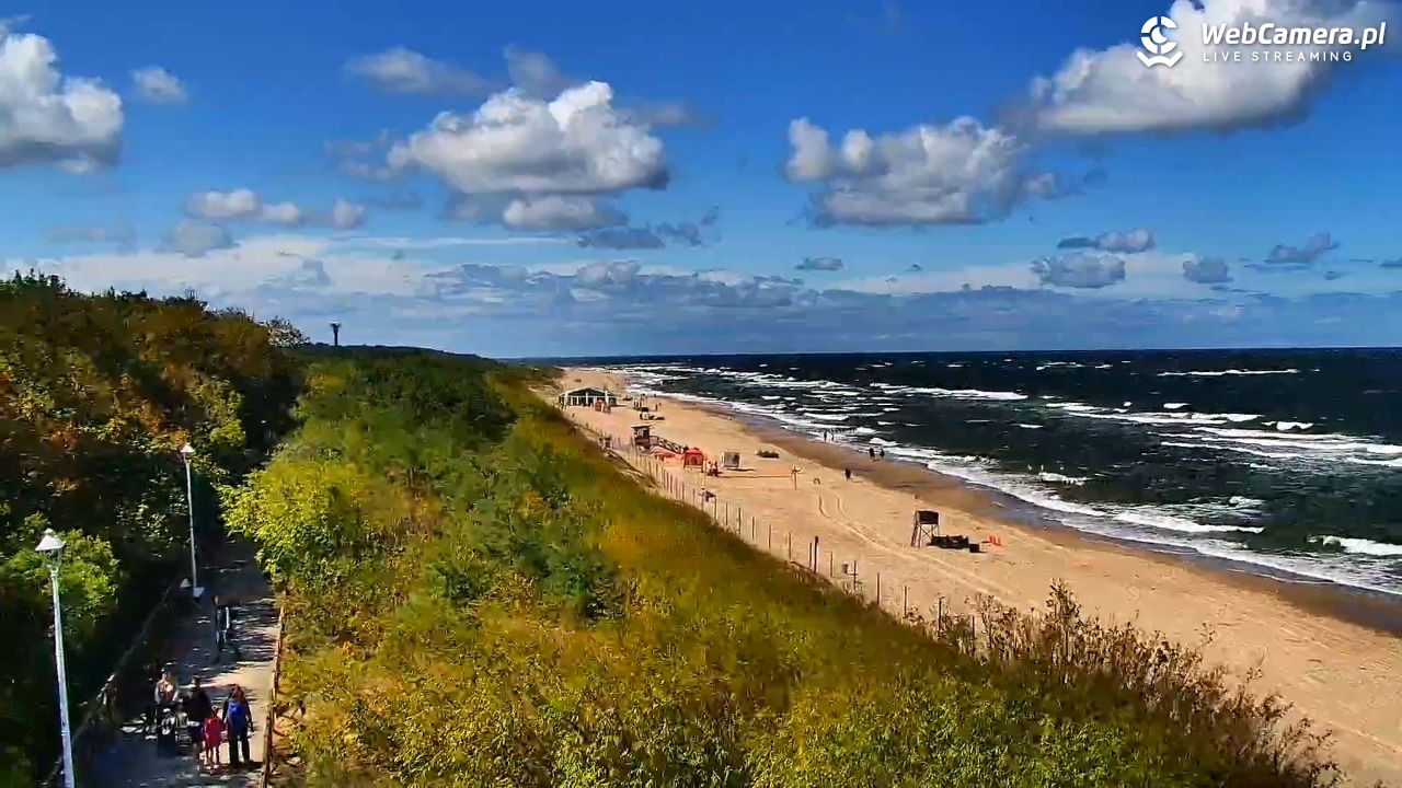DZIWNÓW  - widok na plażę - 22 sierpień 2026, 12:17