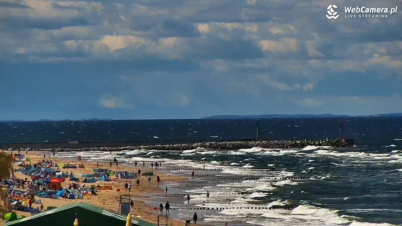 DZIWNÓW  - widok na plażę - 23 lipiec 2026, 12:57