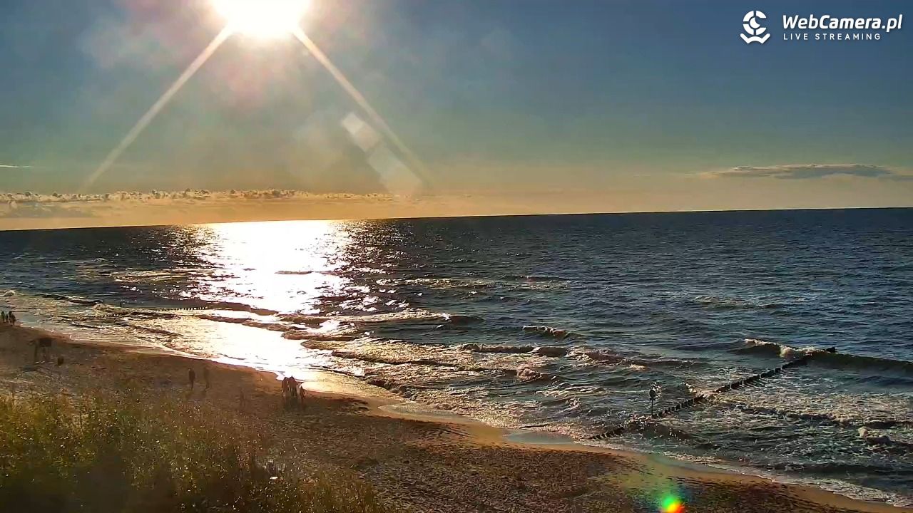 DZIWNÓW  - widok na plażę - 23 lipiec 2026, 19:26