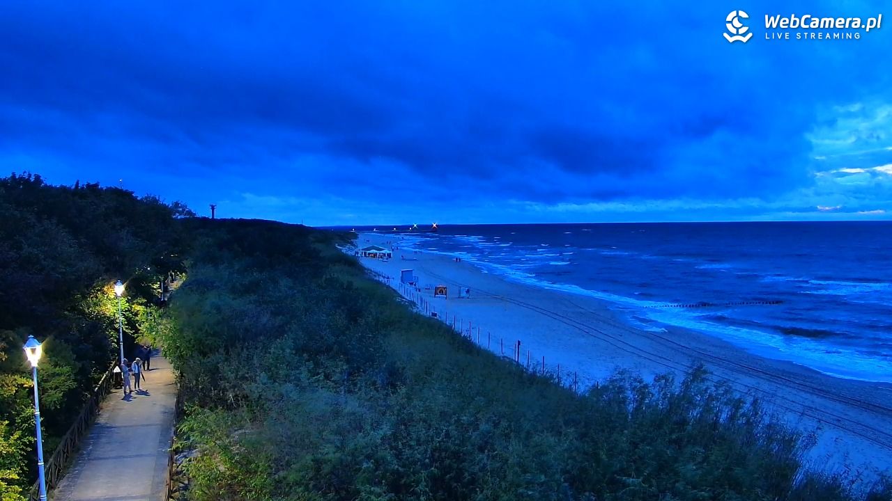 DZIWNÓW  - widok na plażę - 04 wresień 2026, 20:07
