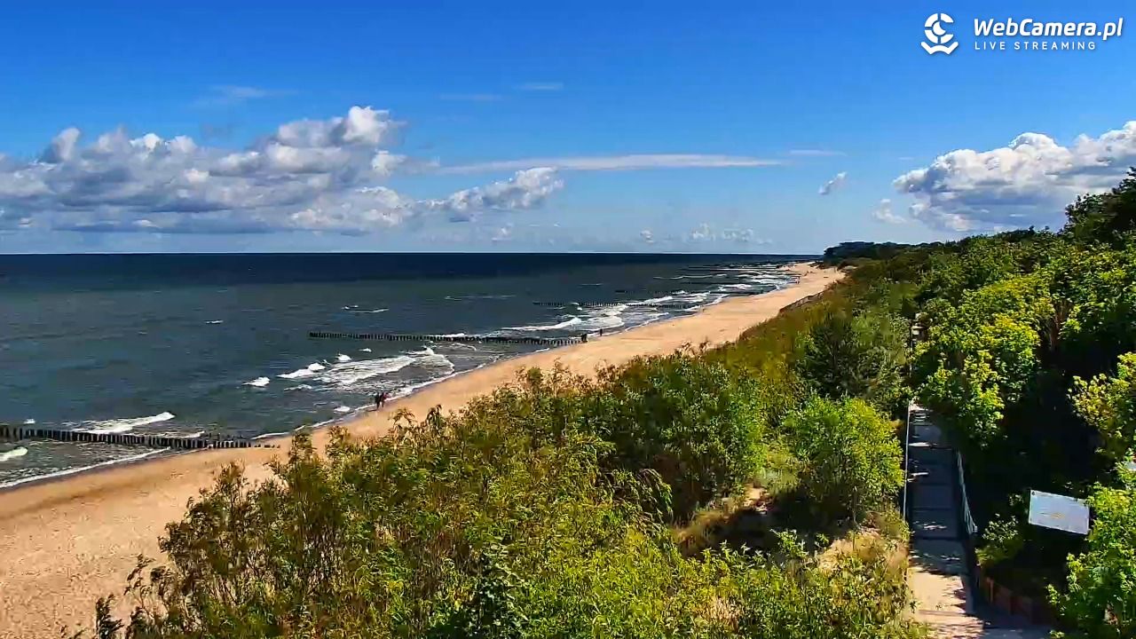 DZIWNÓW  - widok na plażę - 13 czerwiec 2026, 10:32