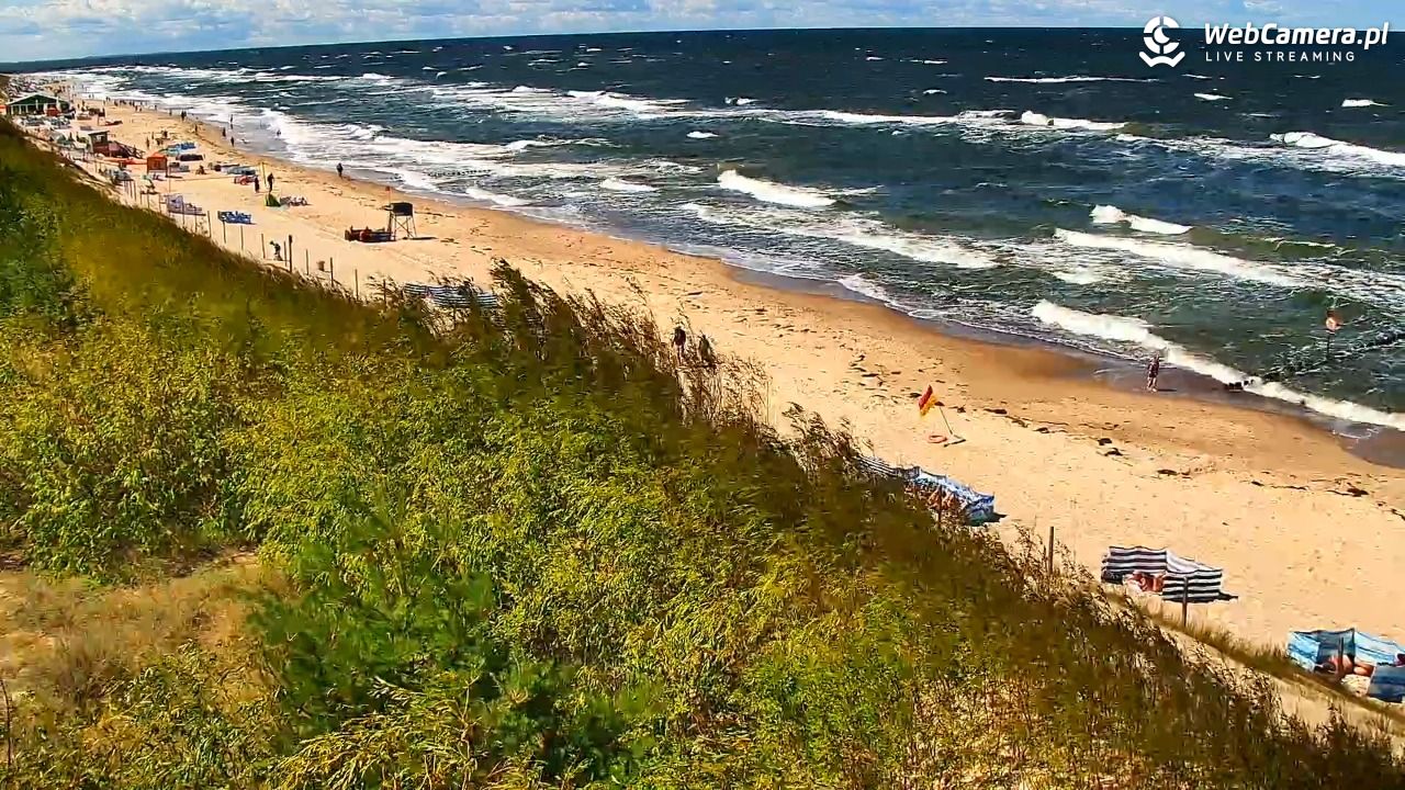 DZIWNÓW  - widok na plażę - 23 lipiec 2026, 13:23
