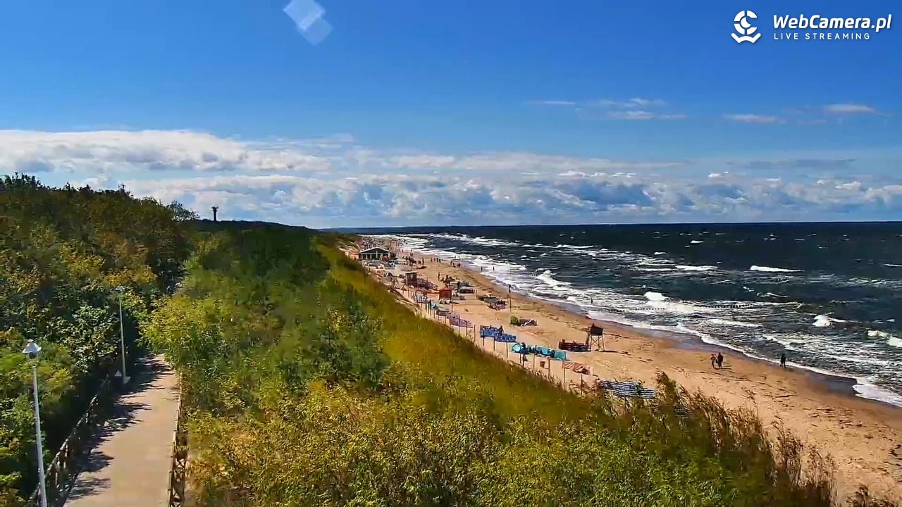 DZIWNÓW  - widok na plażę - 23 lipiec 2026, 14:33