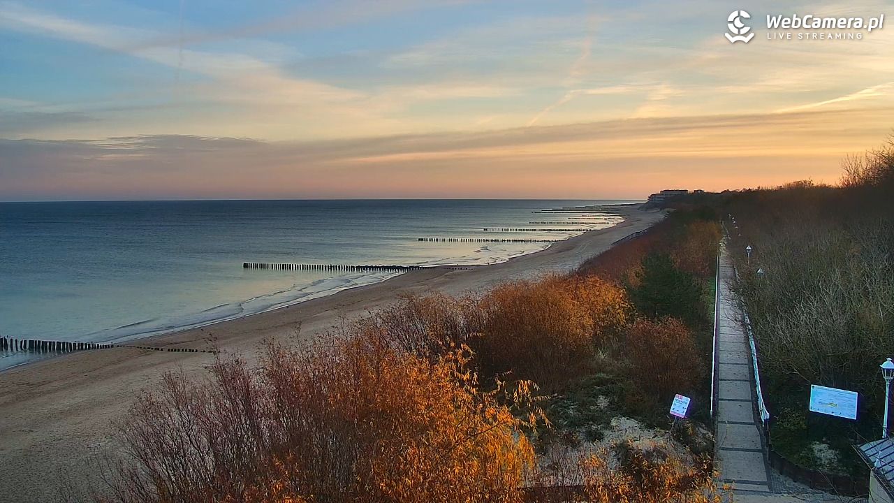 DZIWNÓW  - widok na plażę - 13 listopad 2025, 07:35