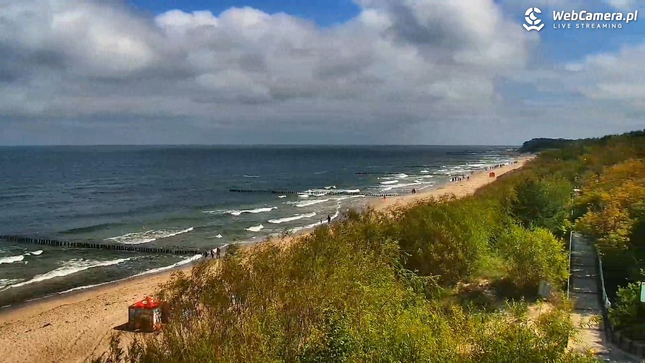 DZIWNÓW  - widok na plażę - 24 lipiec 2026, 11:29